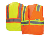 PYRAMEX Vests RVZ22 Series Working Vests, PK of 12