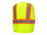 PYRAMEX Vests RVZ22SE Series Working Vests, PK of 12