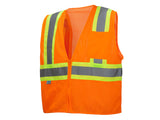 PYRAMEX Vests RVZ22 Series Working Vests, PK of 12