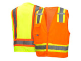 PYRAMEX Vests RVZ24 Series Working Vests, PK of 12