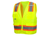 PYRAMEX Vests RVZ24 Series Working Vests, PK of 12