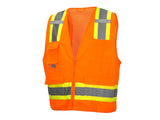 PYRAMEX Vests RVZ24SE Series Working Vests, PK of 12