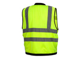 PYRAMEX Vests RVZ28 Series Working Vests, PK of 12