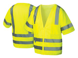 PYRAMEX Vests RVZ31 Series Working Vests, PK of 12