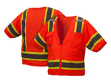 PYRAMEX Vests RVZ34 Series Working Vests, PK of 12