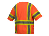 PYRAMEX Vests RVZ36 Series Working Vests, PK of 12