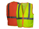 PYRAMEX Vests RVZ40 Series Working Vests, PK of 12