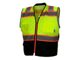 PYRAMEX Vests RVZ46B Series Working Vests, PK of 12