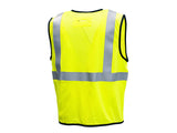 PYRAMEX Vests RVZ52FR Series Working Vests, PK of 12