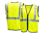 PYRAMEX Vests RVZ52FR Series Working Vests, PK of 12