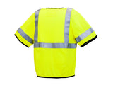 PYRAMEX Vests RVZ53FR Series Working Vests, PK of 12