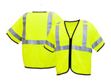 PYRAMEX Vests RVZ53FR Series Working Vests, PK of 12