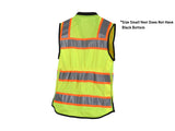 PYRAMEX Vests RVZF61 Series Women's Vest Working Vests, PK of 12