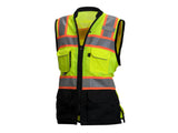 PYRAMEX Vests RVZF61 Series Women's Vest Working Vests, PK of 12