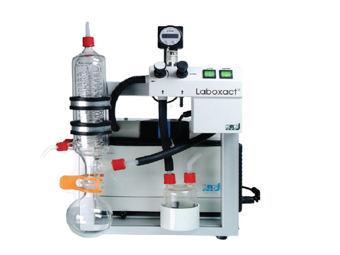 KNF SEM840 Chemically-resistant LABOXACT® Vacuum Systems for Controlled and Gentle Distillation