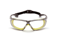 PYRAMEX Sealed Crossovr™ Safety Glasses, PK of 12