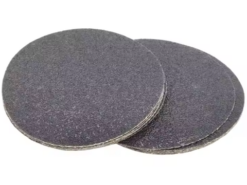 MSE PRO 9'' Round Silicon Carbide Sandpaper with Plain Back, 100 Sheets/Pack