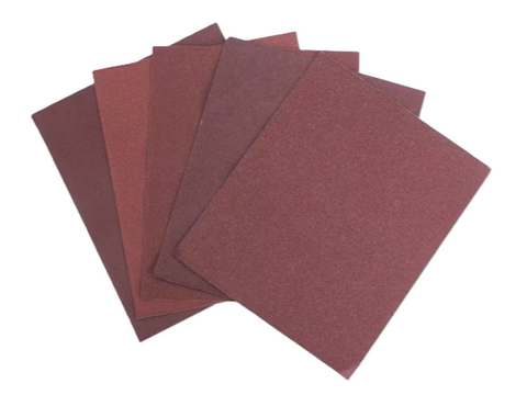 MSE PRO Square Aluminum Oxide Waterproof Sandpaper, 100 Sheets/Pack