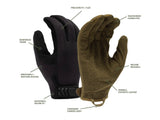 PYRAMEX Tactical Gloves VGTG30 Series - Medium-Duty Adjustable Operator Tactical Gloves, PK of 12