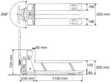 Kern Pallet Truck Scale VHB 2T1 - MSE Supplies LLC