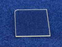 MSE PRO Square Shaped JGS1 Ultraviolet (UV) Grade Fused Silica Wafer, 500 um, DSP