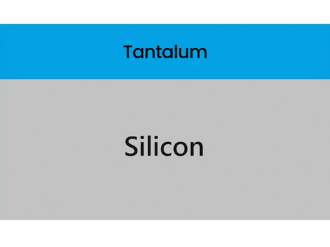 MSE PRO 4 inch Tantalum (Ta) Thin Film on Silicon Wafer