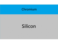 MSE PRO 4 inch Chromium (Cr) Thin Film on Silicon Wafer - MSE Supplies LLC