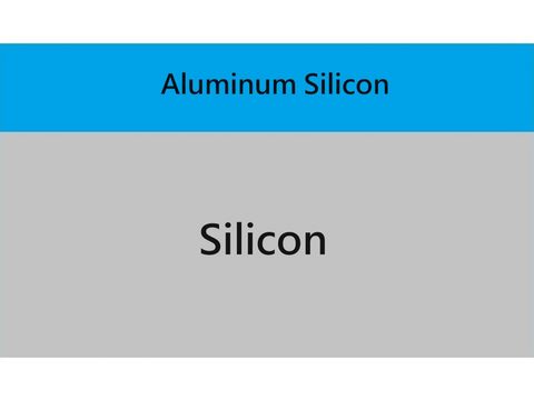 MSE PRO 4 inch Aluminum-Silicon (Al-Si) Thin Film on Silicon Wafer - MSE Supplies LLC