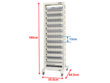 Portable Rack for Holding Neware CT-4008T Series Battery Testing System (up to 10 units)