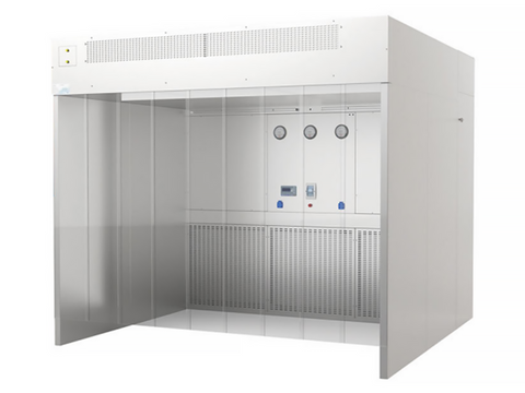 MSE PRO 2.21m<sup>2</sup> Dispensing Booth (Sampling Or Weighing Booth), ISO 5 (Class 100) - MSE Supplies LLC