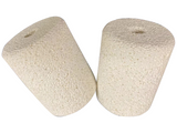 MSE PRO Alumina Foam Blocks for Tube Furnace (50mm Diameter x 60mm Height, one pair)