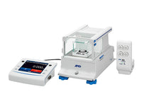 A&D Weighing Microbalance, 6.2 g x 0.001 mg with Touch Screen Display, Automatic Doors and Internal Calibration