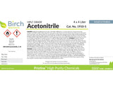 Birch Biotech PRISTINE Acetonitrile, HPLC Grade