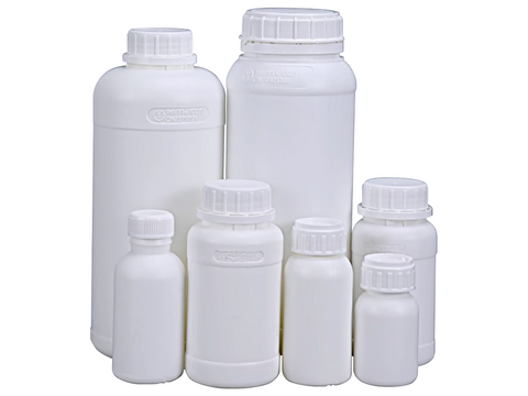 MSE PRO Laboratory HDPE Bottles for Storage and Transportation, Pack of 20