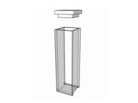 MSE PRO Standard Cuvettes With Lid, 1mm Path Length, IR Quartz Glass (250nm-3500nm)