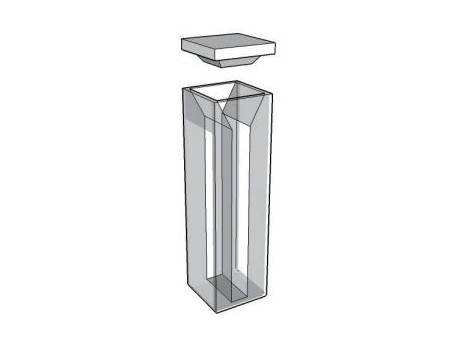 MSE PRO Micro-Fluorescence Cuvettes With Lid, 10mm Path Length, IR Quartz Glass (250nm-3500nm)