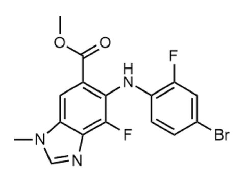 MSE PRO methyl 5-((4-bromo-2-fluorophenyl)amino)-4-fluoro-1-methyl-1H-benzo[d]imidazole-6-carboxylate