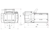 MVP 070-3 Diaphragm Pump, 100–236 V, 50/60 Hz