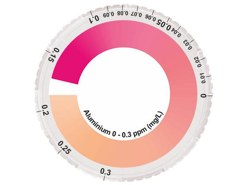 Water-i.d Disc (Comparator) for Aluminium (0.00  - 0.30 mg/l)