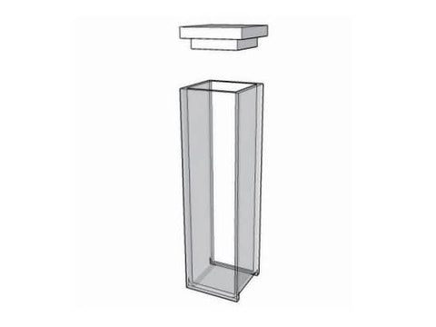 MSE PRO Standard Cuvettes With Lid, 1mm Path Length, ES Quartz Glass (190 nm - 2500 nm)