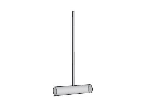 MSE PRO Long Path Cylindrical Cuvette, 1mm Path Length, ES Quartz Glass (190 nm - 2500 nm)