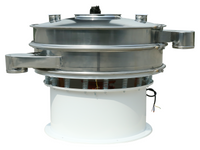 MSE PRO 360° Single-Layer Rotary Vibrating Sieve, Diameter 560 mm with three sieves (100, 200, 325 mesh)