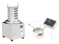 MSE PRO 8" Diameter 200mm Lab Ultrasonic Vibrating Sieve with Three Sieves (100, 200, 325 mesh)