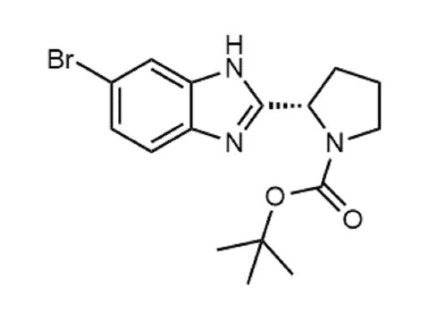 MSE PRO tert-Butyl (S)-2-(6-bromo-1H-benzo[d]imidazol-2-yl)pyrrolidine-1-carboxylate