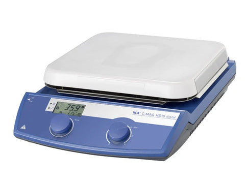 IKA C-MAG HS 10 Digital Magnetic Stirrers (1500rpm, 500°C) - MSE Supplies LLC