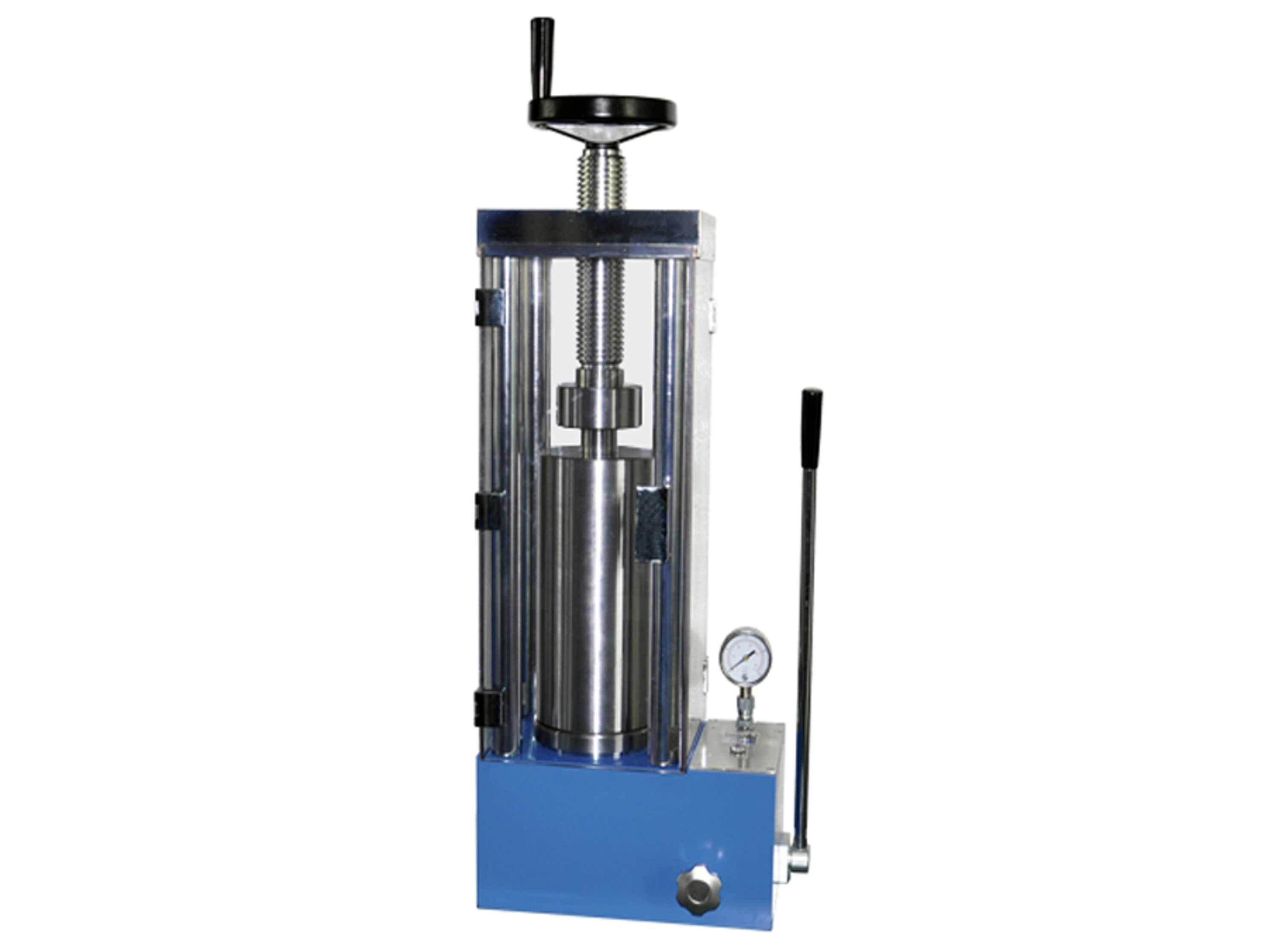 MSE PRO Lab Scale Small 3-Ton Manual Hydraulic Pellet Press with